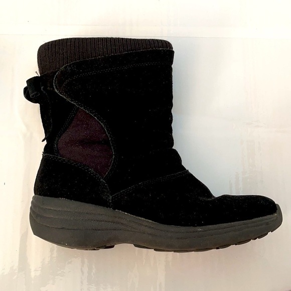 Dr. Scholl’s Black Leather Thinsulate Boots US 6 - Picture 2 of 6